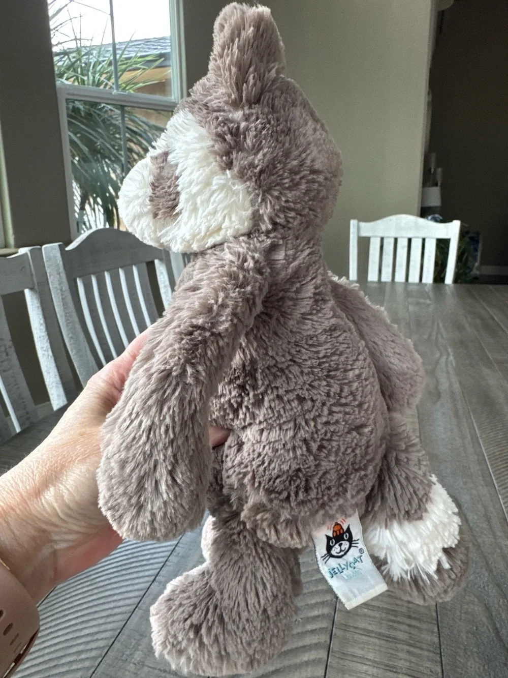 Jellycat Bashful Raccoon 12” Plush Toy